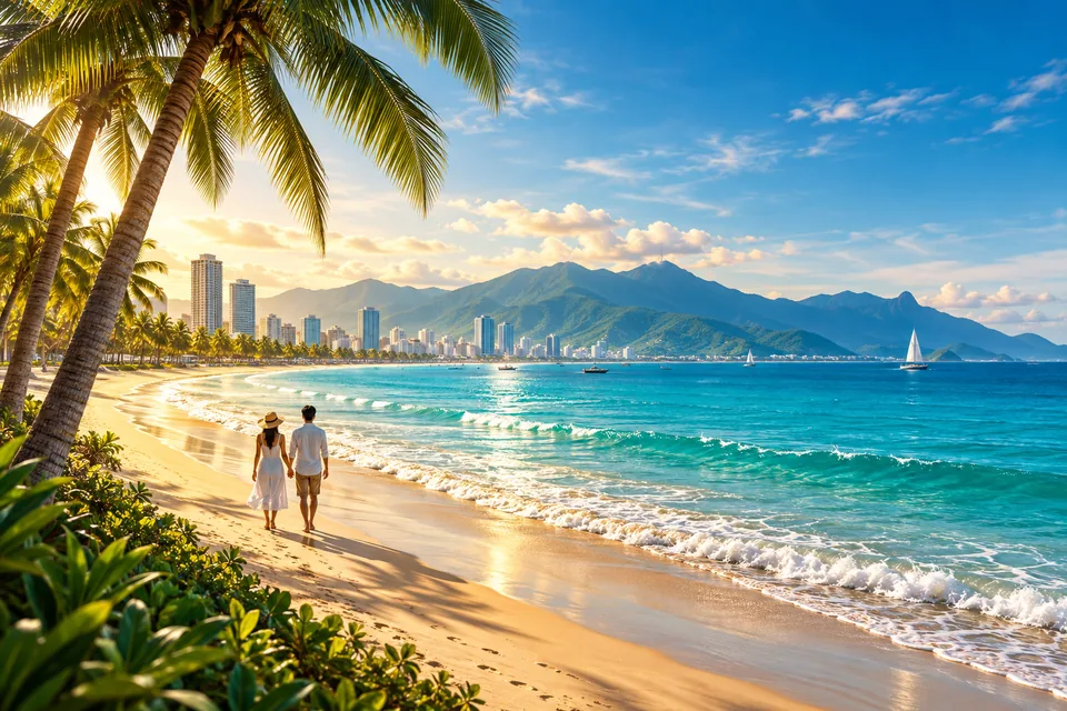 Da Nang destination illustration