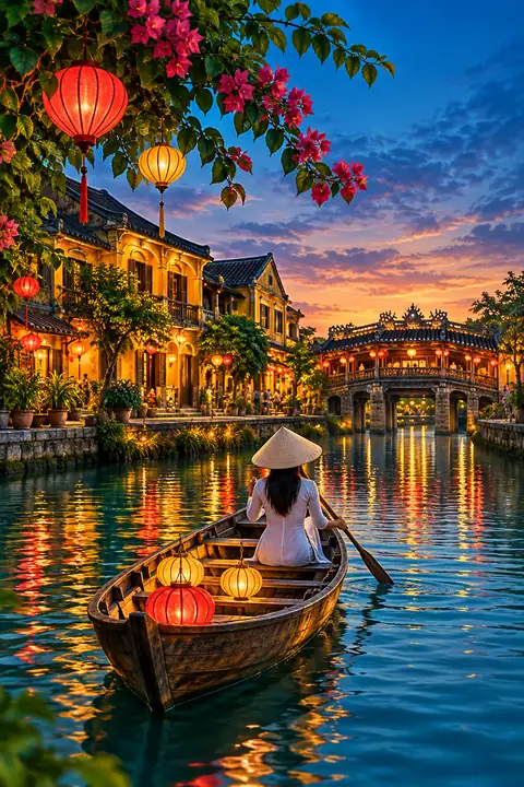 Hoi An destination illustration